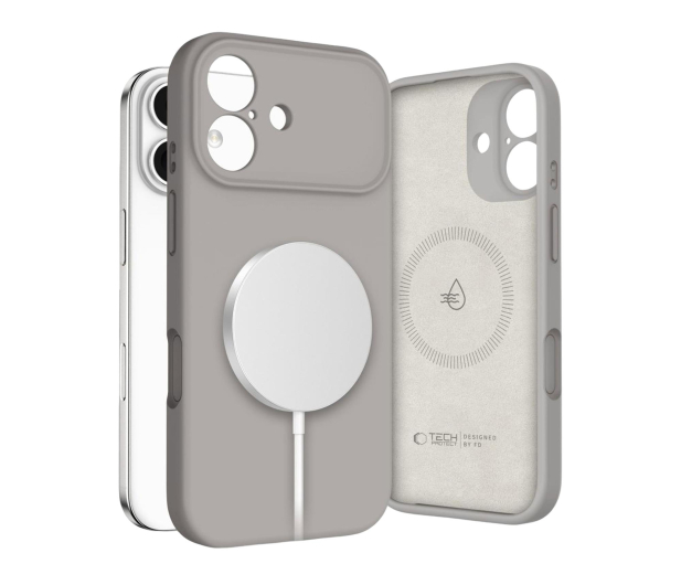 TECH-PROTECT Silicone Magsafe do Iphone 17 Stone Grey 5906302330256 - 1359721 - zdjęcie